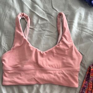 lululemon athletica pink reversible sports bra